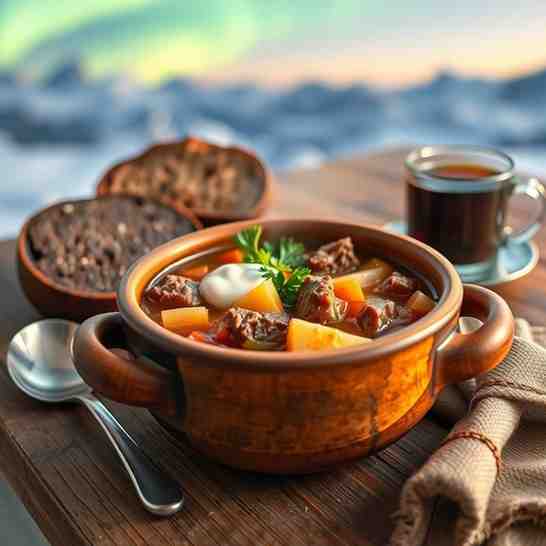 Suaasat - Greenlandic Meat Soup Recipe